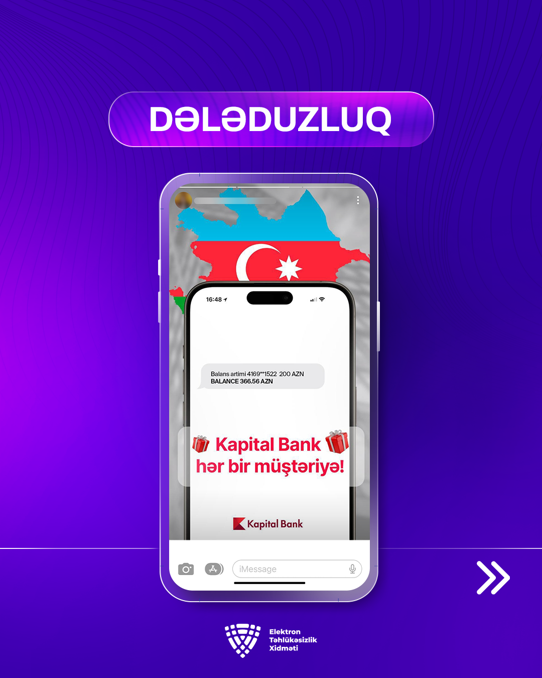 “Instagram” sosial şəbəkəsində kiberdələduzlar tərəfindən “Kapital Bank”ın adından saxta kampaniyalar həyata keçirilir