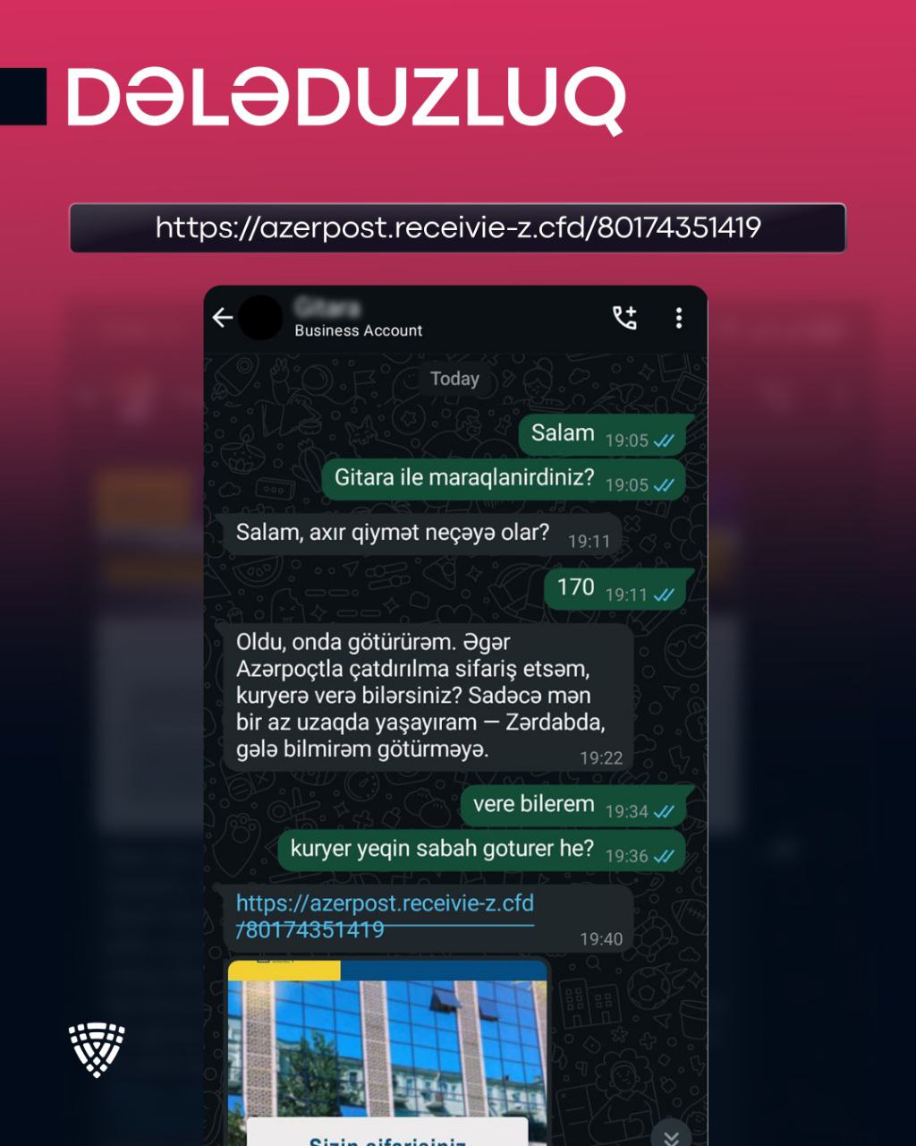 Azərpoçt MMC-nin adından dələduzluqlar davam edir