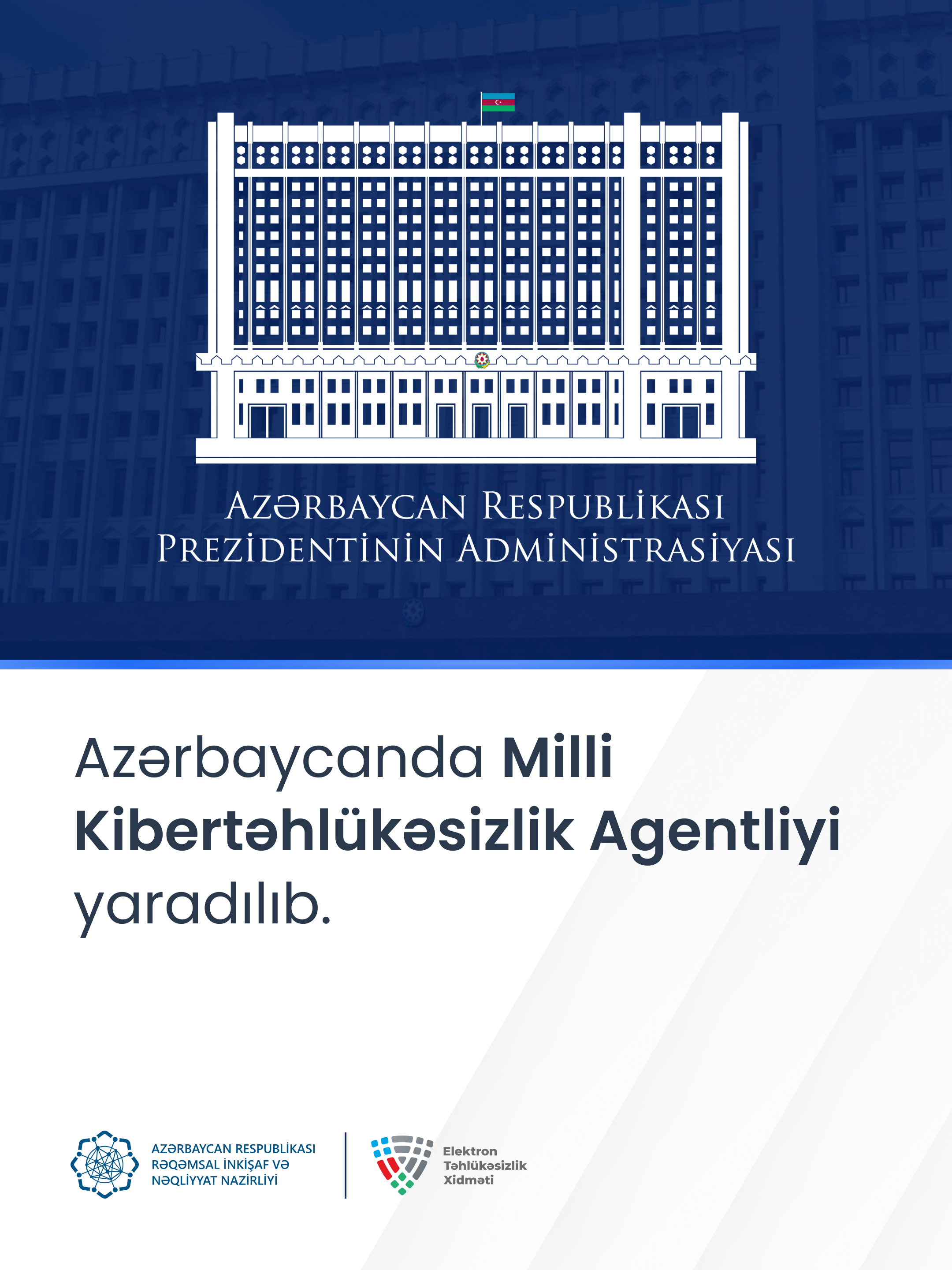 Azərbaycanda Milli Kibertəhlükəsizlik Agentliyi yaradılıb